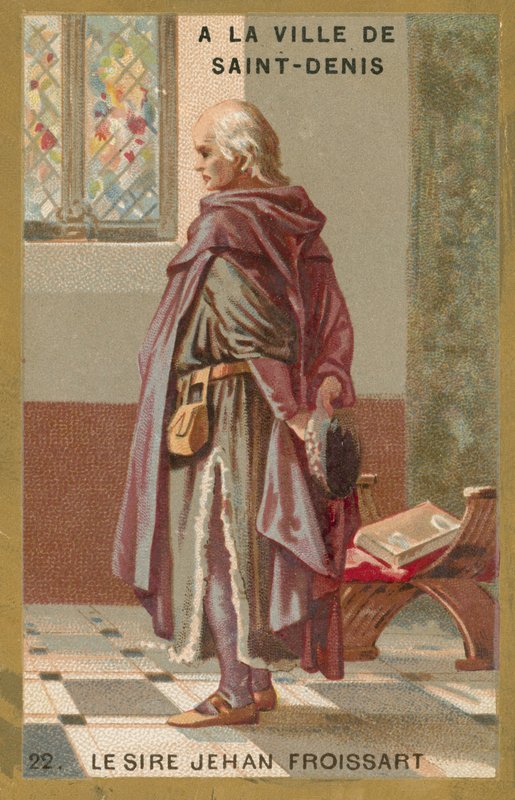 Jean Froissart, fransk krönikeförfattare av French School