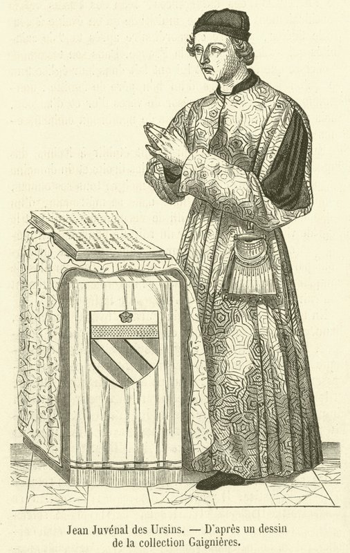 Jean Juvenal des Ursins (gravyr) av French School