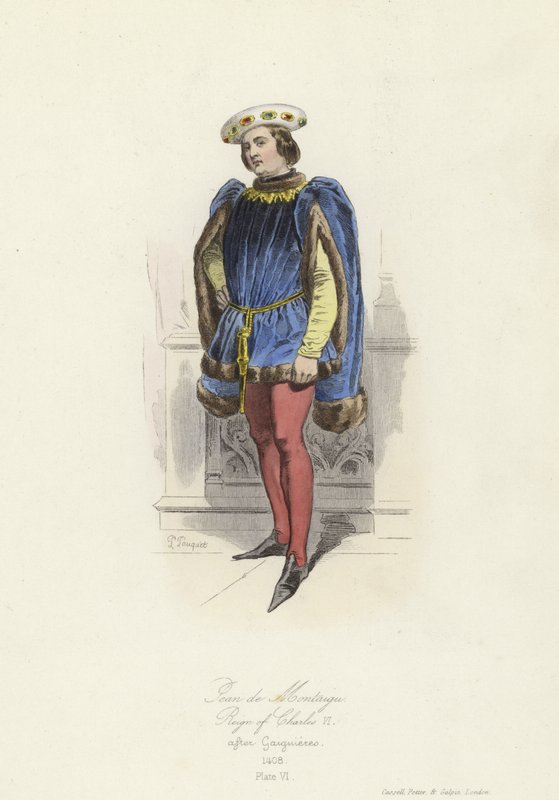 Jean de Montagu, Frankrikes stormästare, Karl VIs regeringstid av French School