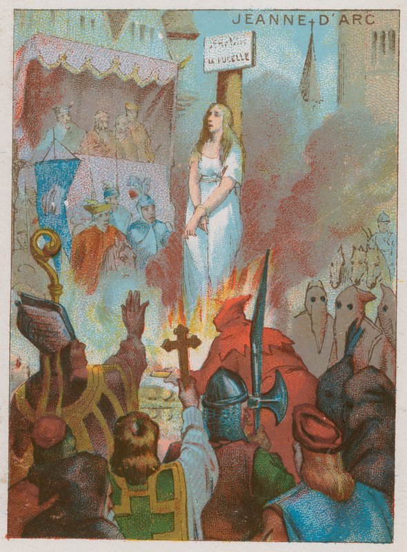 Joan av Arc av French School