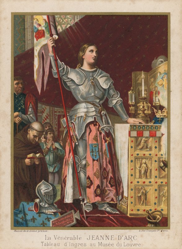 Joan av Arc av French School