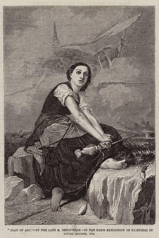 Joan av Arc av French School