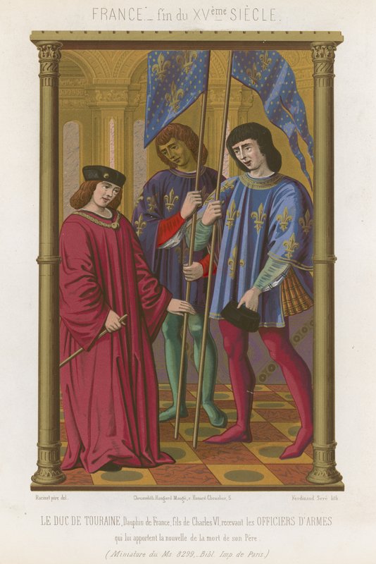 John, Dauphin av Frankrike och hertig av Touraine av French School