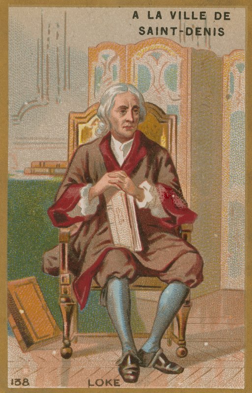 John Locke, engelsk upplysningsfilosof av French School