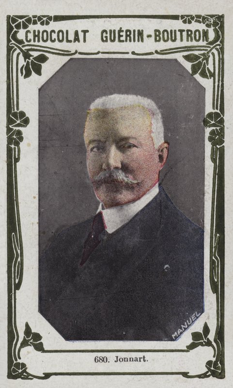 Jonnart (färgad bild) av French School