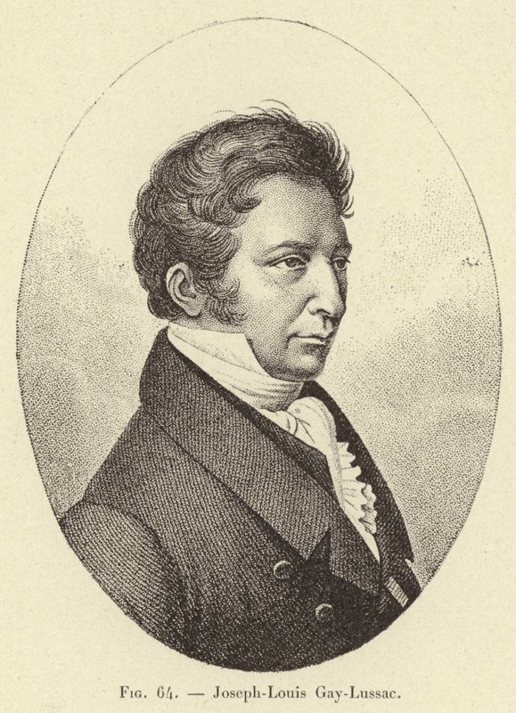 Joseph-Louis Gay-Lussac (gravyr) av French School