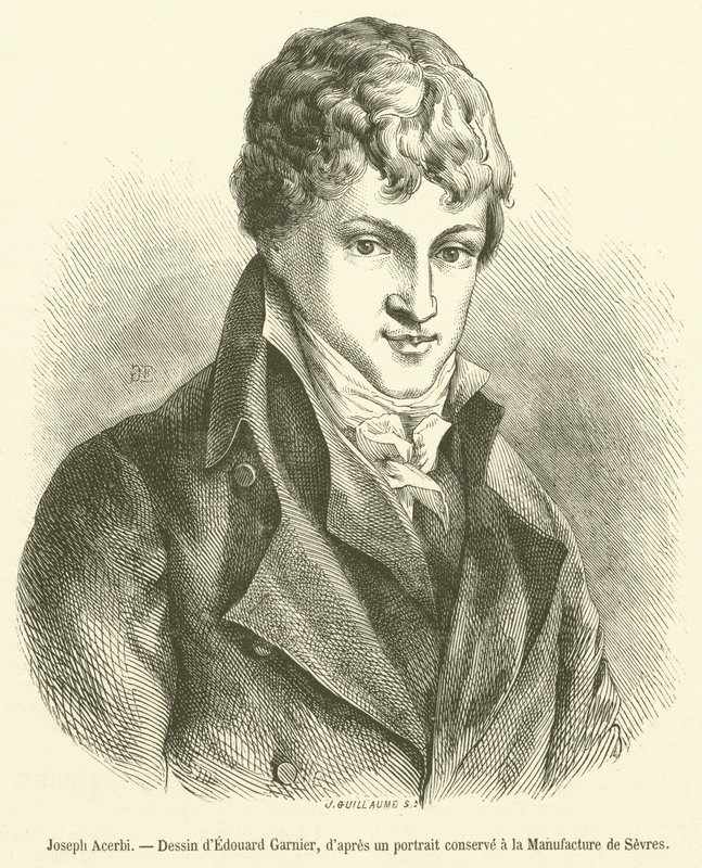 Joseph Acerbi (gravyr) av French School