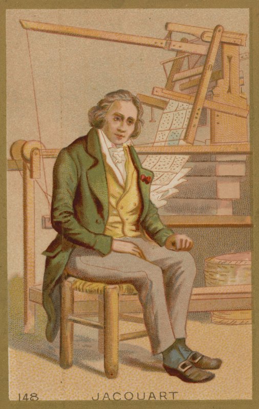 Joseph Marie Jacquard, fransk vävare och köpman av French School