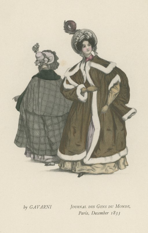 Journal of People of the World, Paris, december 1833 av French School