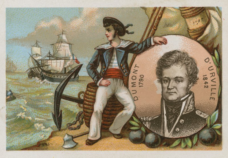 Jules Dumont dUrville, fransk sjöofficer och upptäcktsresande av French School