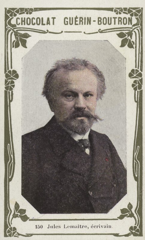 Jules Lemaitre, författare (färgat foto) av French School