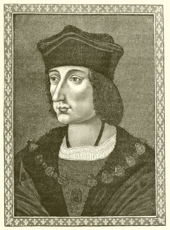 Kung Karl VIII av French School
