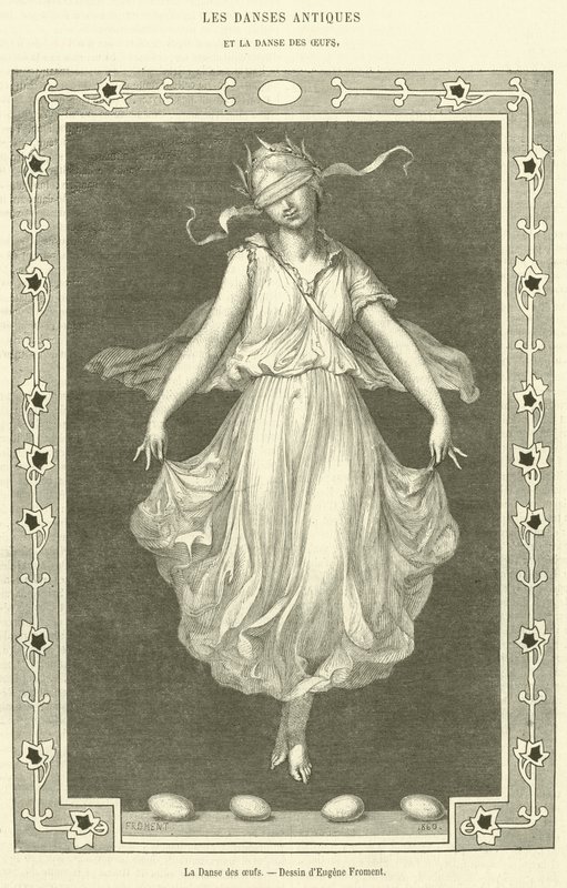 Äggdansen (gravyr) av French School