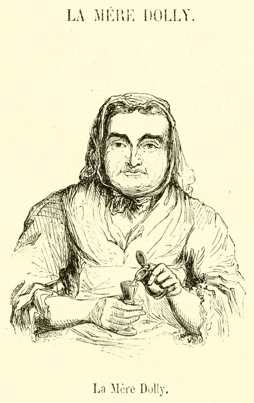 La Mere Dolly (gravyr) av French School