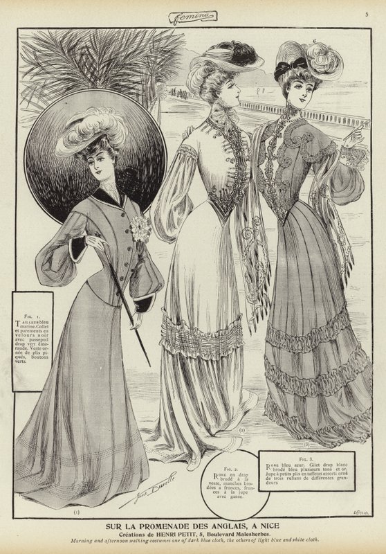 Feminas mode av French School