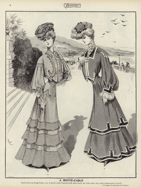 Feminas mode av French School