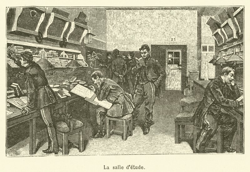 Gravyrrummet av French School