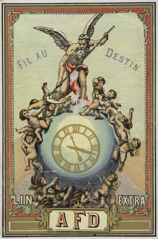 Etikett för Edge of Destiny av French School