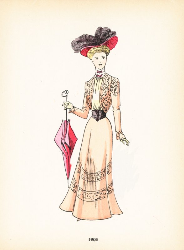 Dammode, 1901 av French School