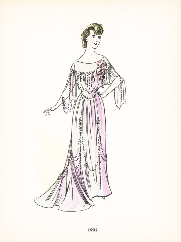 Dammode, 1907 av French School