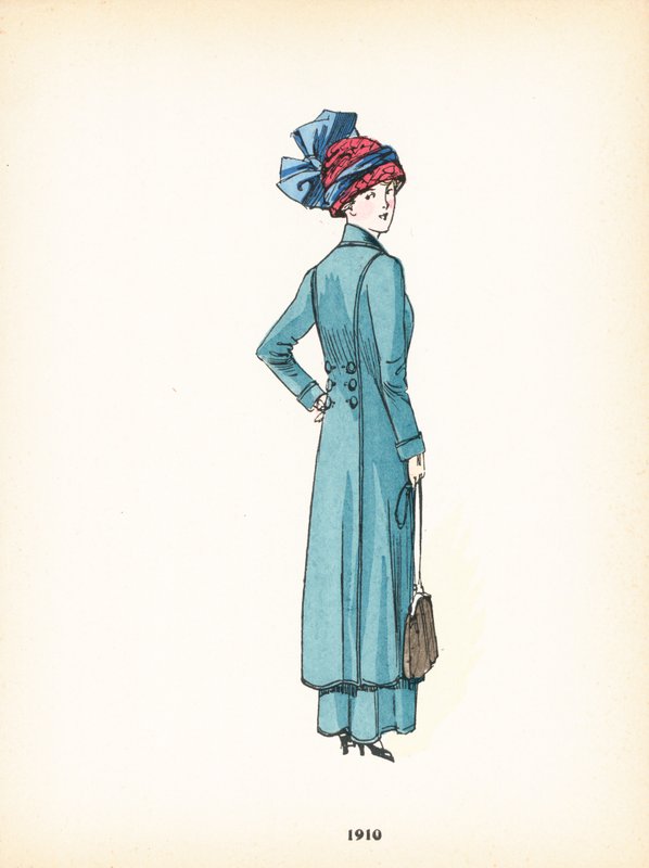 Dammode, 1910 av French School