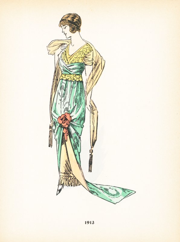 Dammode, 1913 av French School