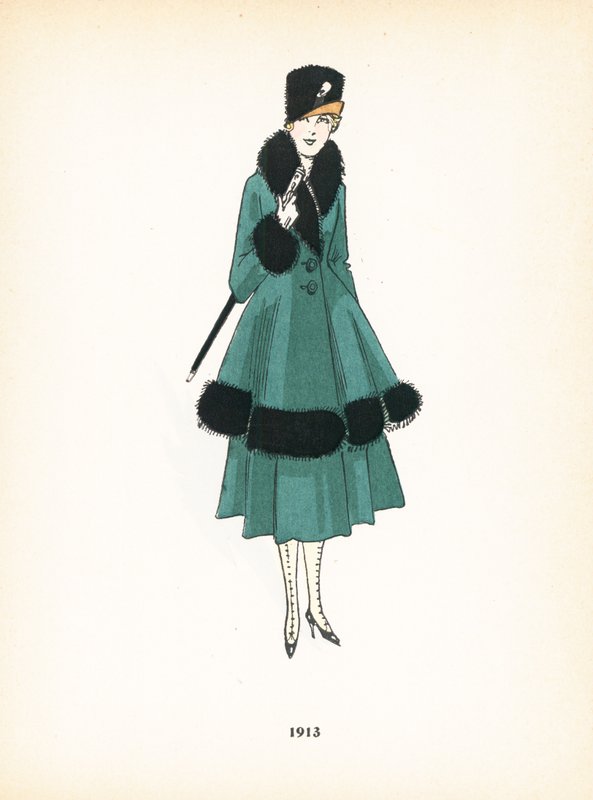 Dammode, 1913 av French School