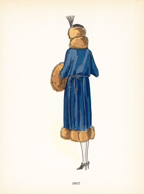 Dammode, 1917 av French School