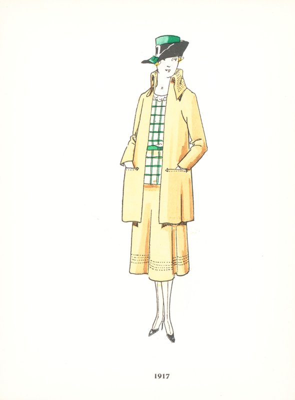Dammode, 1917 av French School