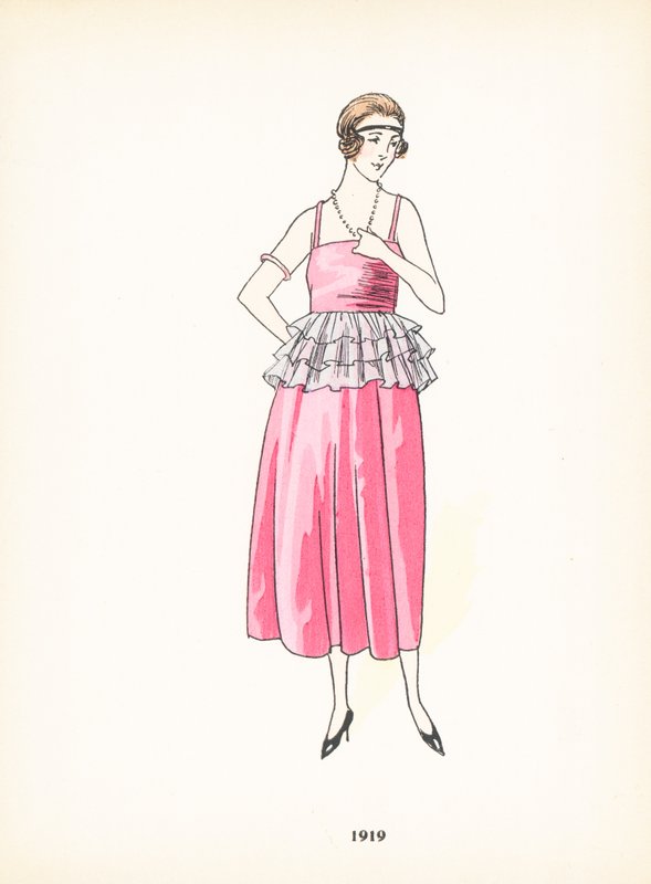 Dammode, 1919 av French School