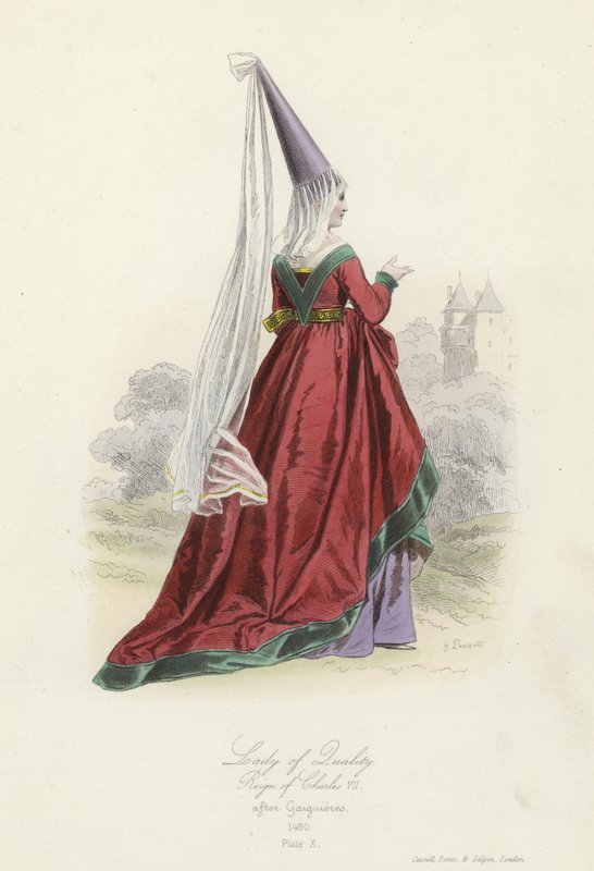 Dam av kvalitet, regeringstid av Charles VII av Frankrike av French School