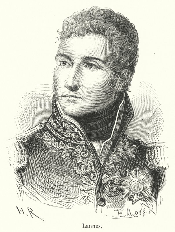 Lannes (gravyr) av French School