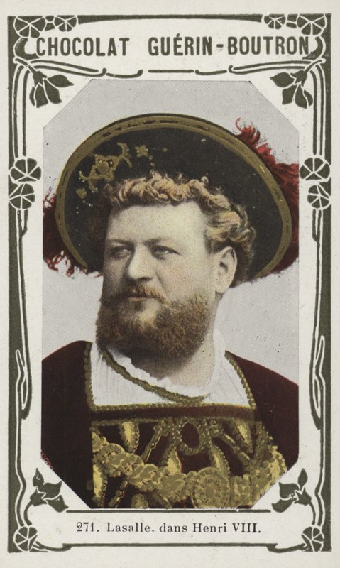 Lasalle, i Henrik VIII (färgat foto) av French School