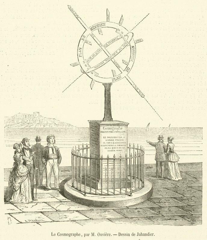 Le Cosmographe (gravyr) av French School