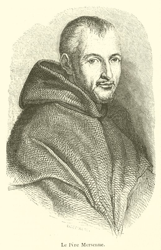 Le Pere Mersenne (gravyr) av French School