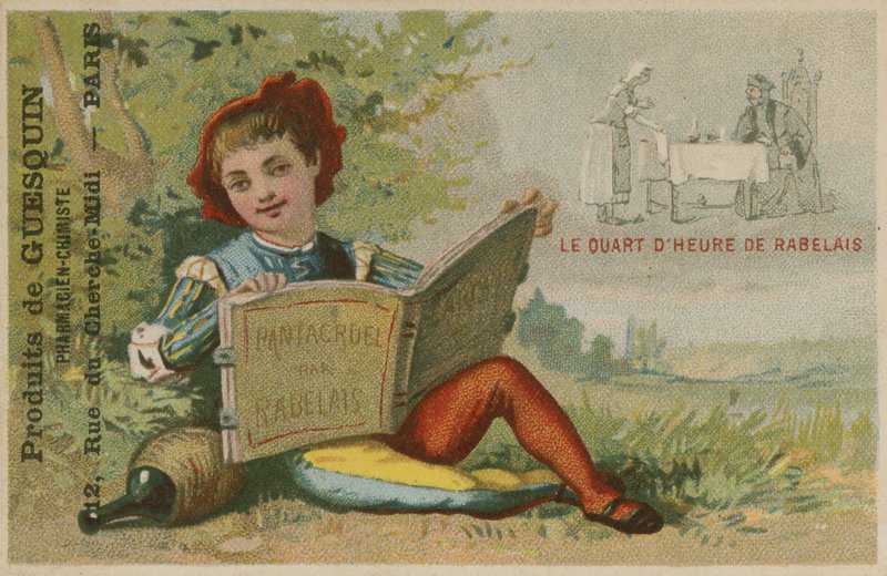 En kvart av Rabelais av French School