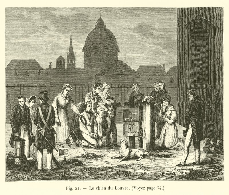 Louvrens hund av French School