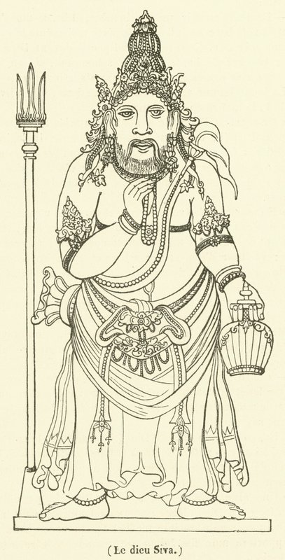 Guden Siva (gravyr) av French School