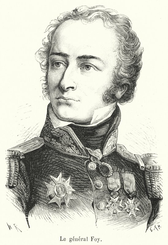Le general Foy (gravyr) av French School