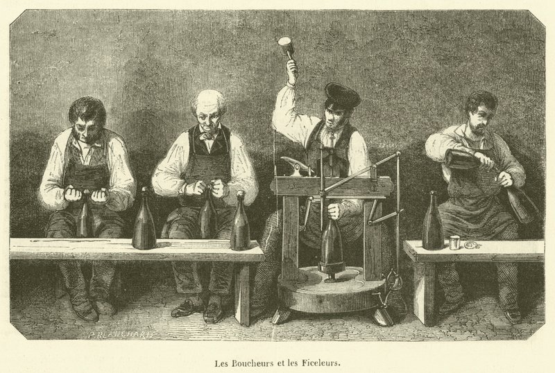 The Butchers and the Stringers (gravyr) av French School