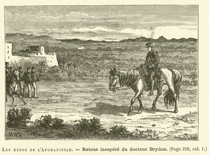 Afghanistans hjältar (gravyr) av French School
