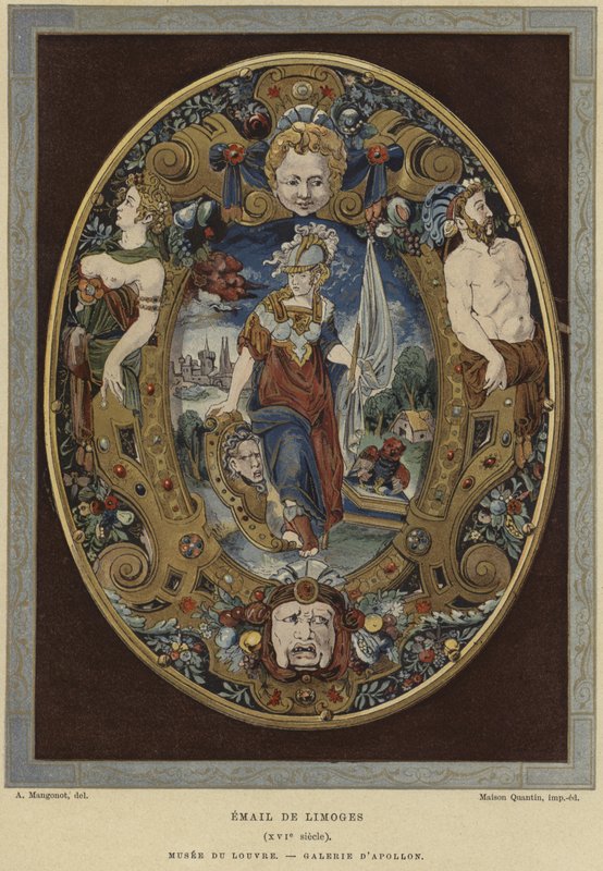 Limoges emalj, 1500-tal av French School