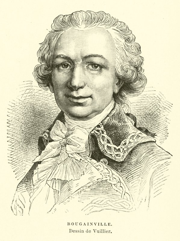 Louis Antoine de Bougainville, fransk amiral och upptäcktsresande av French School
