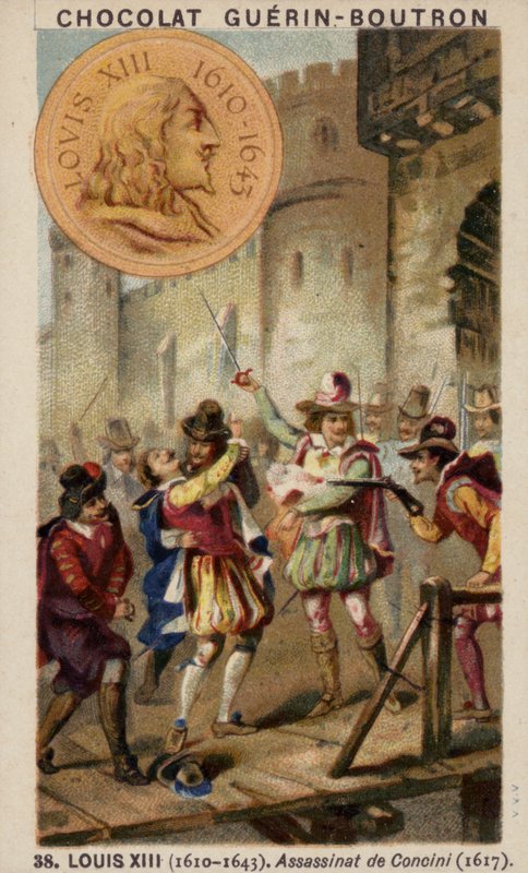 Ludvig III av Frankrike och mordet på Concino Concini, markis d