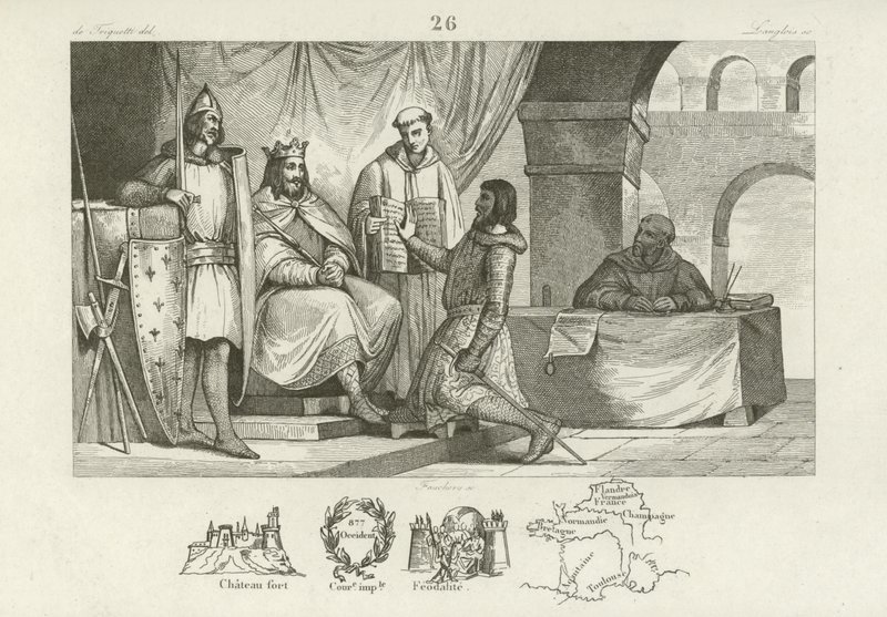 Ludvig II, kung av Italien och den helige romerske kejsaren av French School