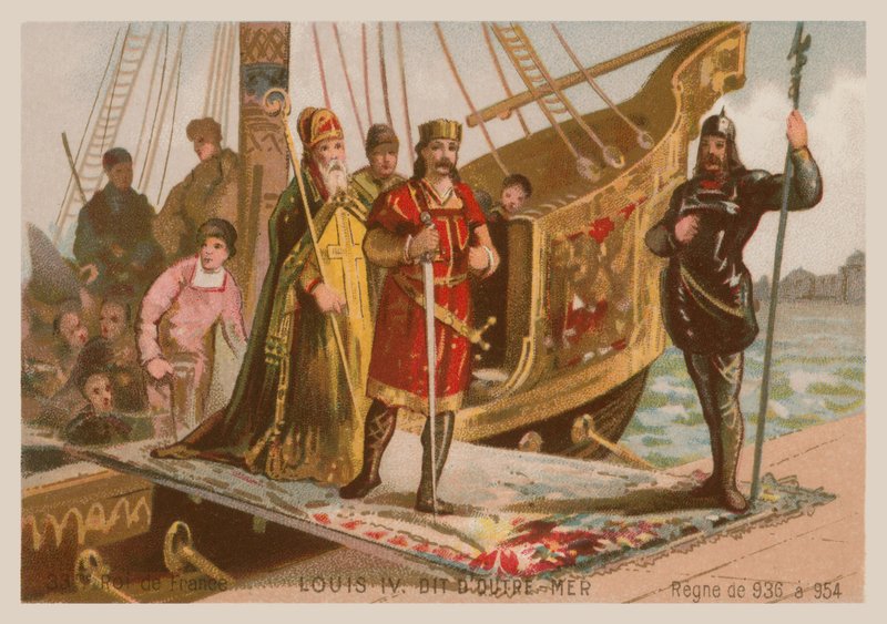 Ludvig IV, Frankrikes kung (920-954) av French School