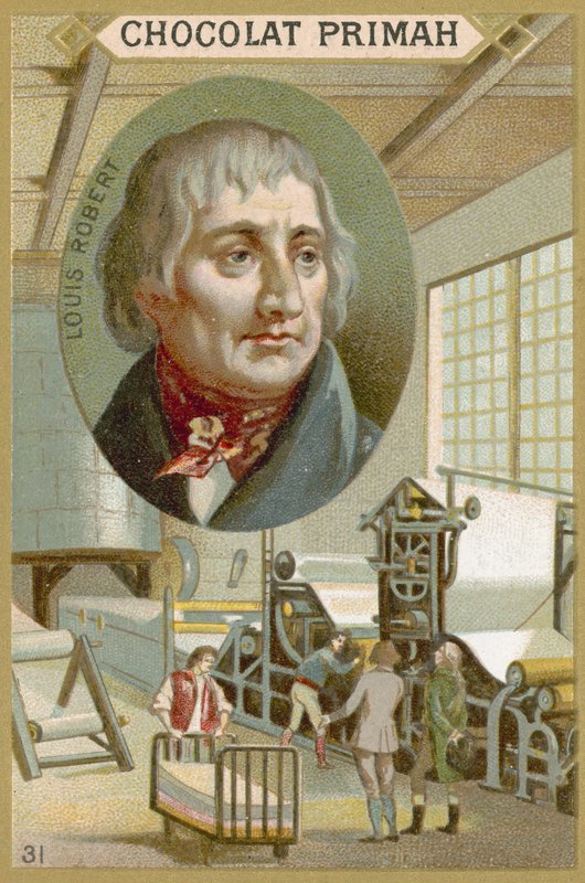 Louis Robert, fransk maskiningenjör och uppfinnare av French School