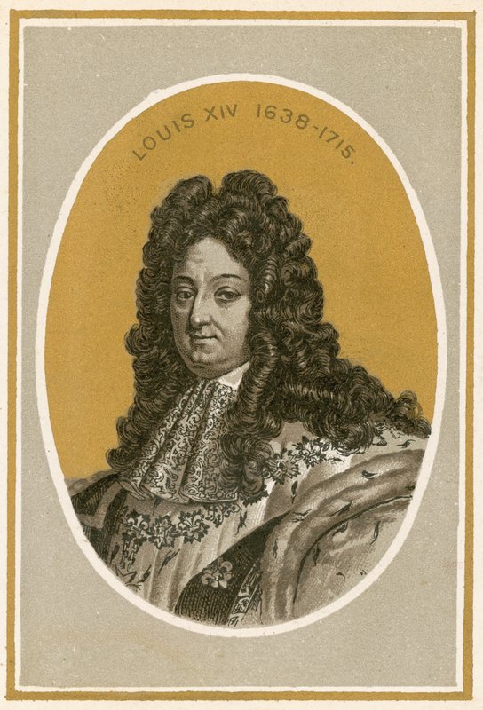 Ludvig XIV av French School