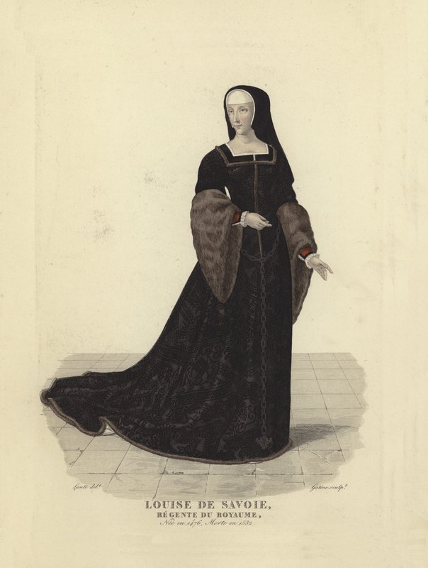 Louise av Savojen, Frankrikes regent av French School