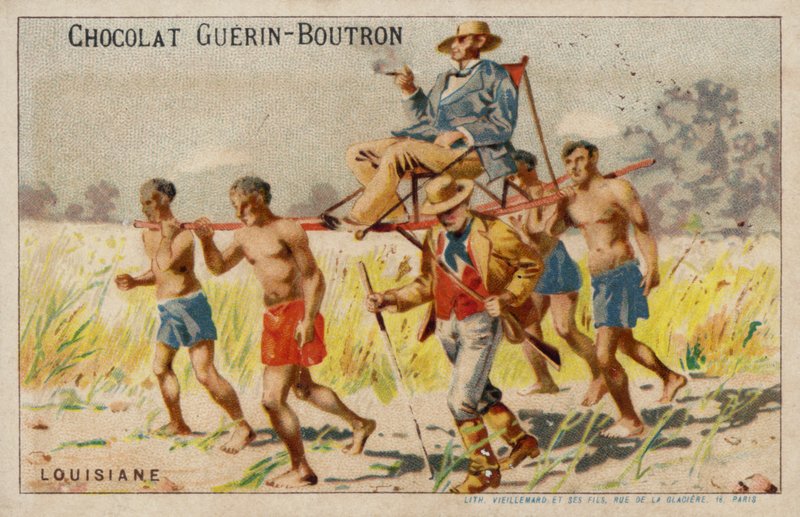 louisiana (kromolit) av French School